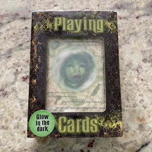 DISNEY RARE, BRAND NEW sealed Haunted Mansion Glow-in-the-dark playing cards.